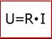 U = R  I